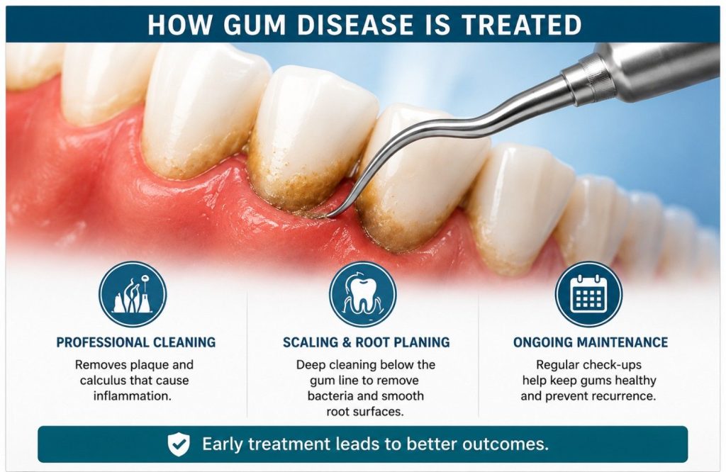 how-gum-diseases-treated
