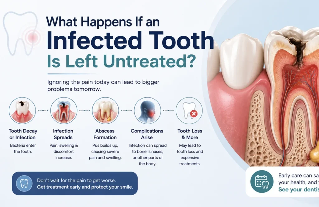 what Happens If an Infected Tooth Is Left Untreated?