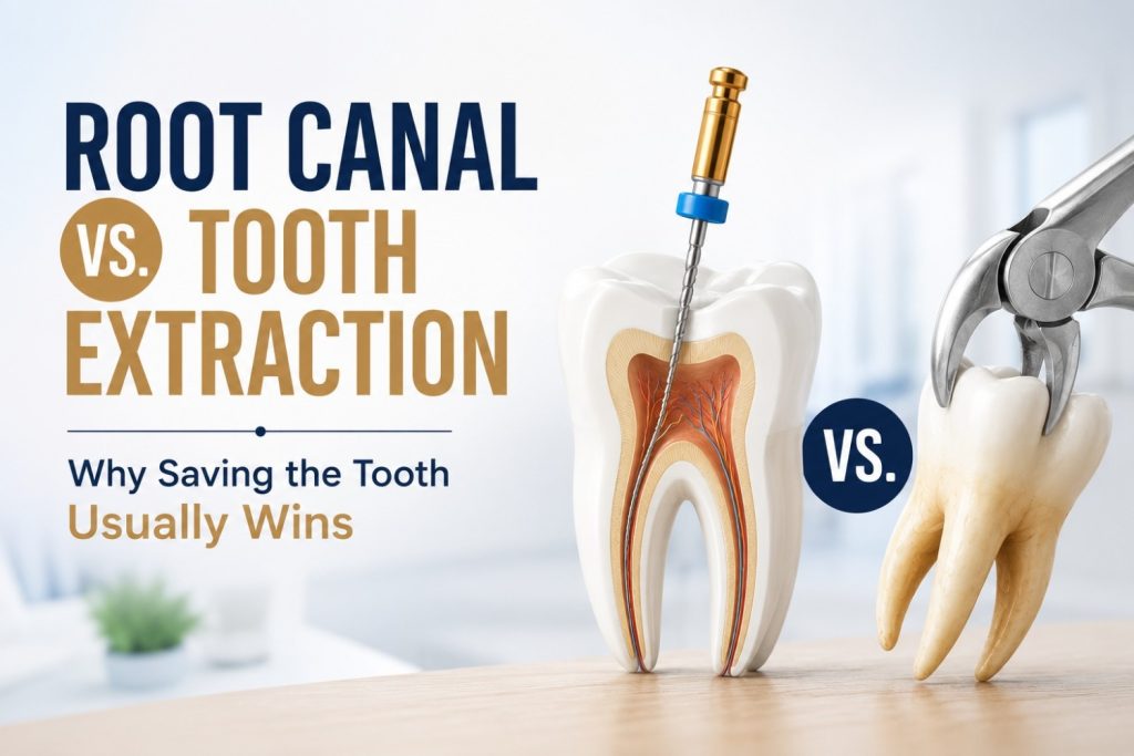 root canal vs tooth extraction