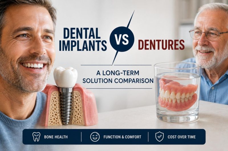 Dental Implants vs Dentures