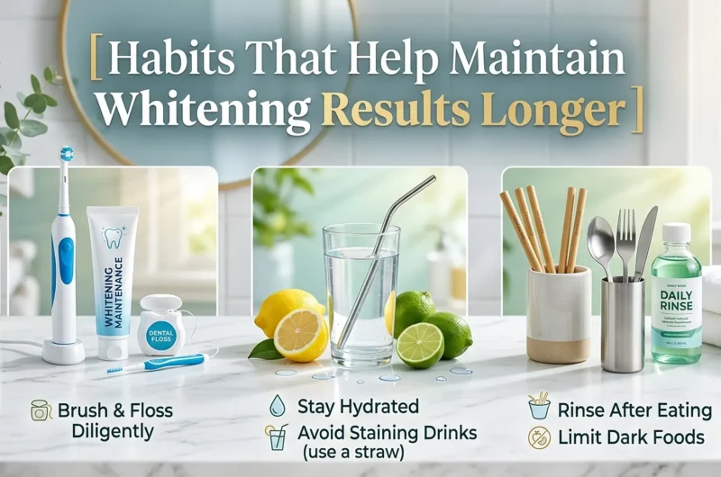 Habits That Help Maintain Whitening Results Longer