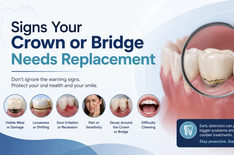 Signs Your Crown or Bridge Needs Replacement