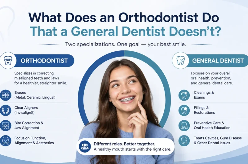 What Does an Orthodontist Do That a General Dentist Doesn't