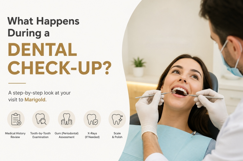 what happen during a dental checkup