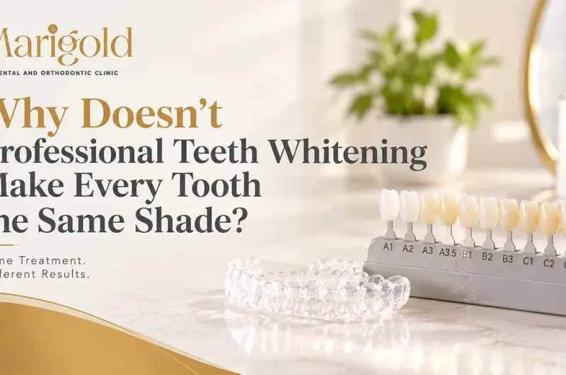 Why Doesn’t Professional Teeth Whitening Make Every Tooth the Same Shade